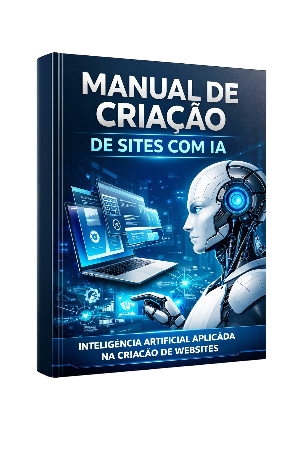 Capa do Manual de Criação de Sites com IA