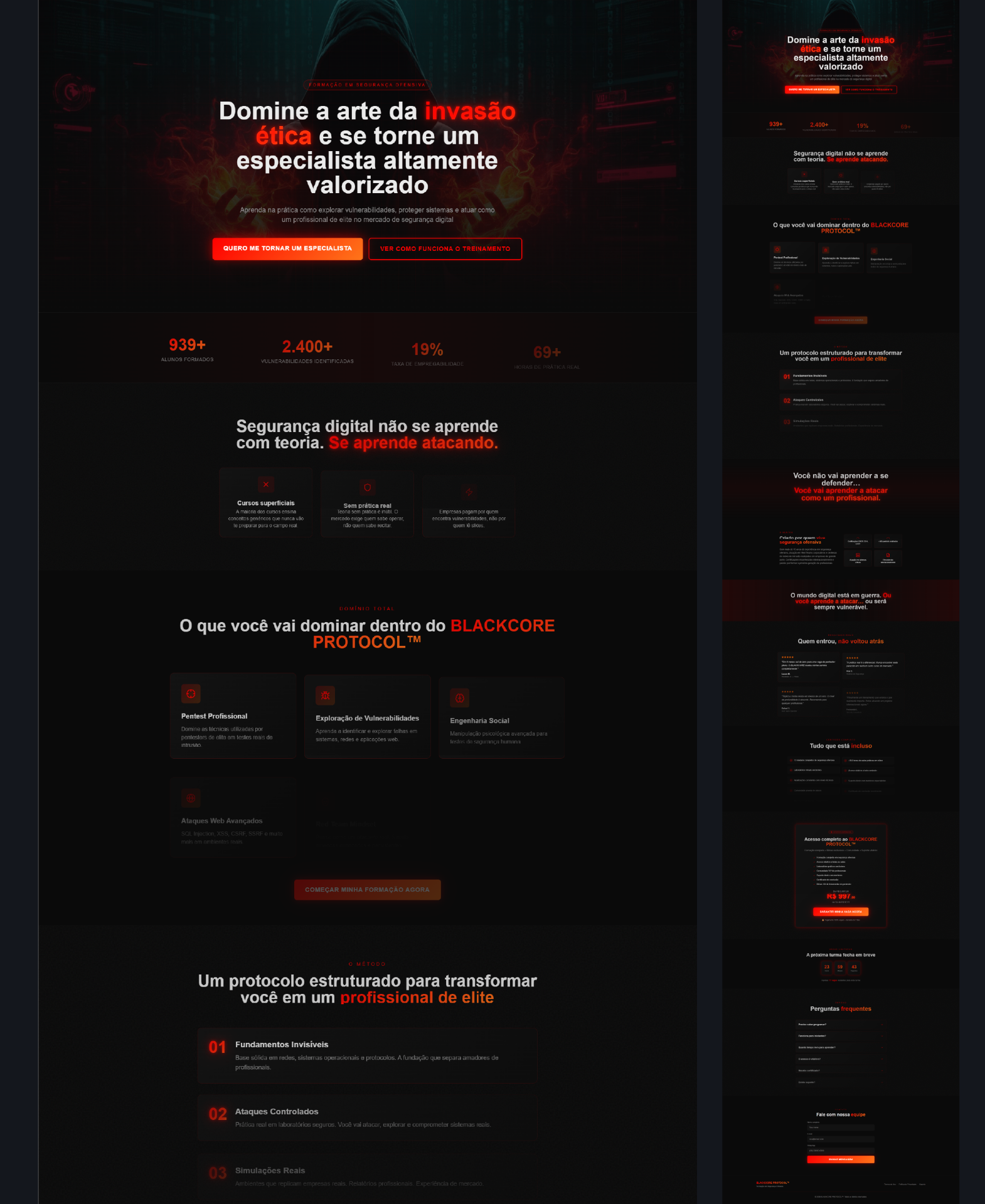 Página de Segurança Digital