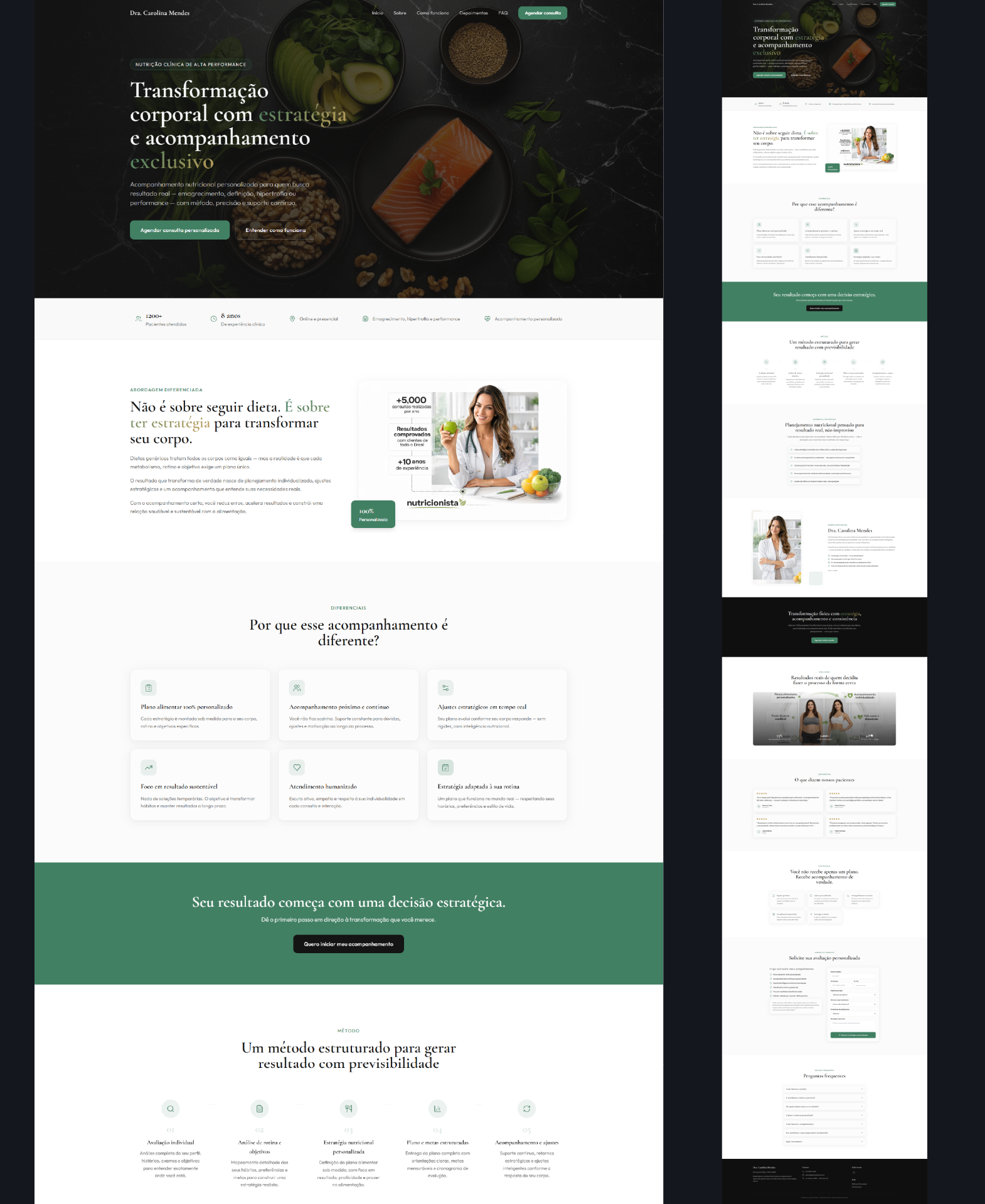 Site de Nutricionista